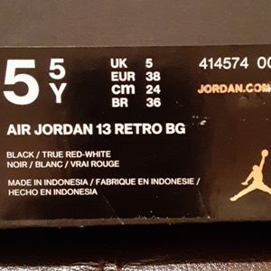 Air Jordan 13 retro BG